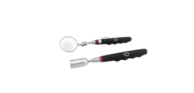 2pc Lighted Inspection Tool Set