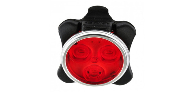 3 SMD USB Rechargeable Rear Bike Light_