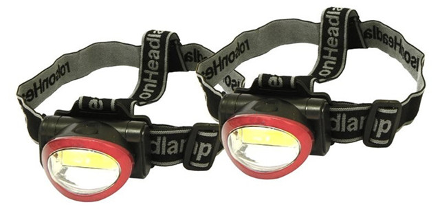 2pc 3W COB Head Lamp