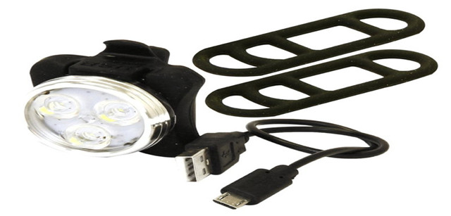 3 SMD Rechargeable Bike Light USB