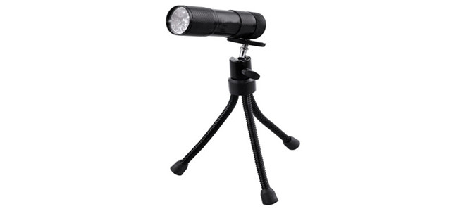 9 LED Flexi Tripod Lamp